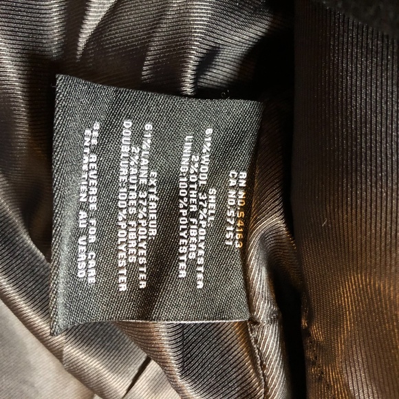 Cole haan wool blend oversized collar coat FINAL PRICE NO OFFERS - Picture 10 of 10